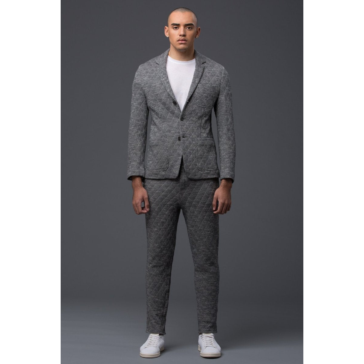 Krammer and Stoudt Quilted Luxe Knit Blazer