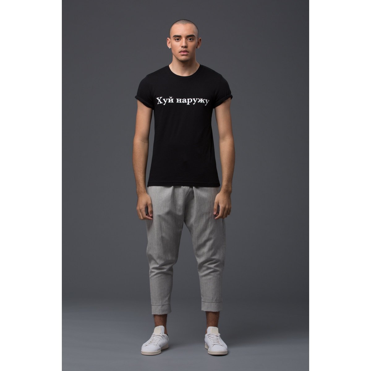 Palmiers Du Mal Black Tee Shirt