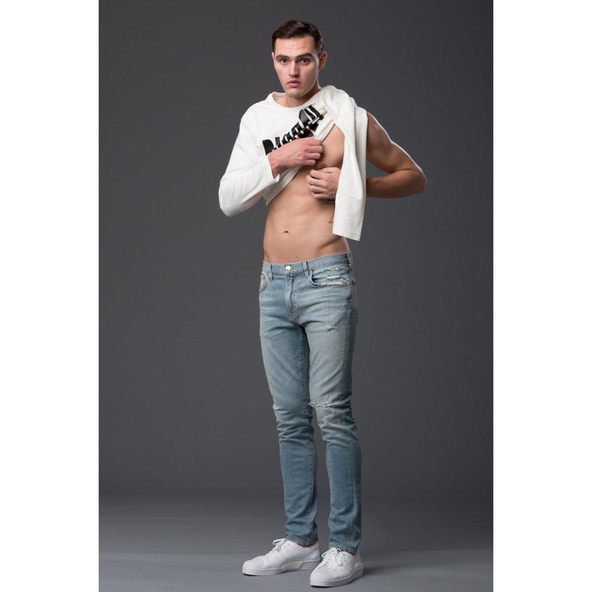 Krammer and Stoudt White Disobey Graphic Tee