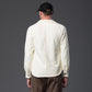 Adam Mar Collar Long Sleeve Ivory Shirt
