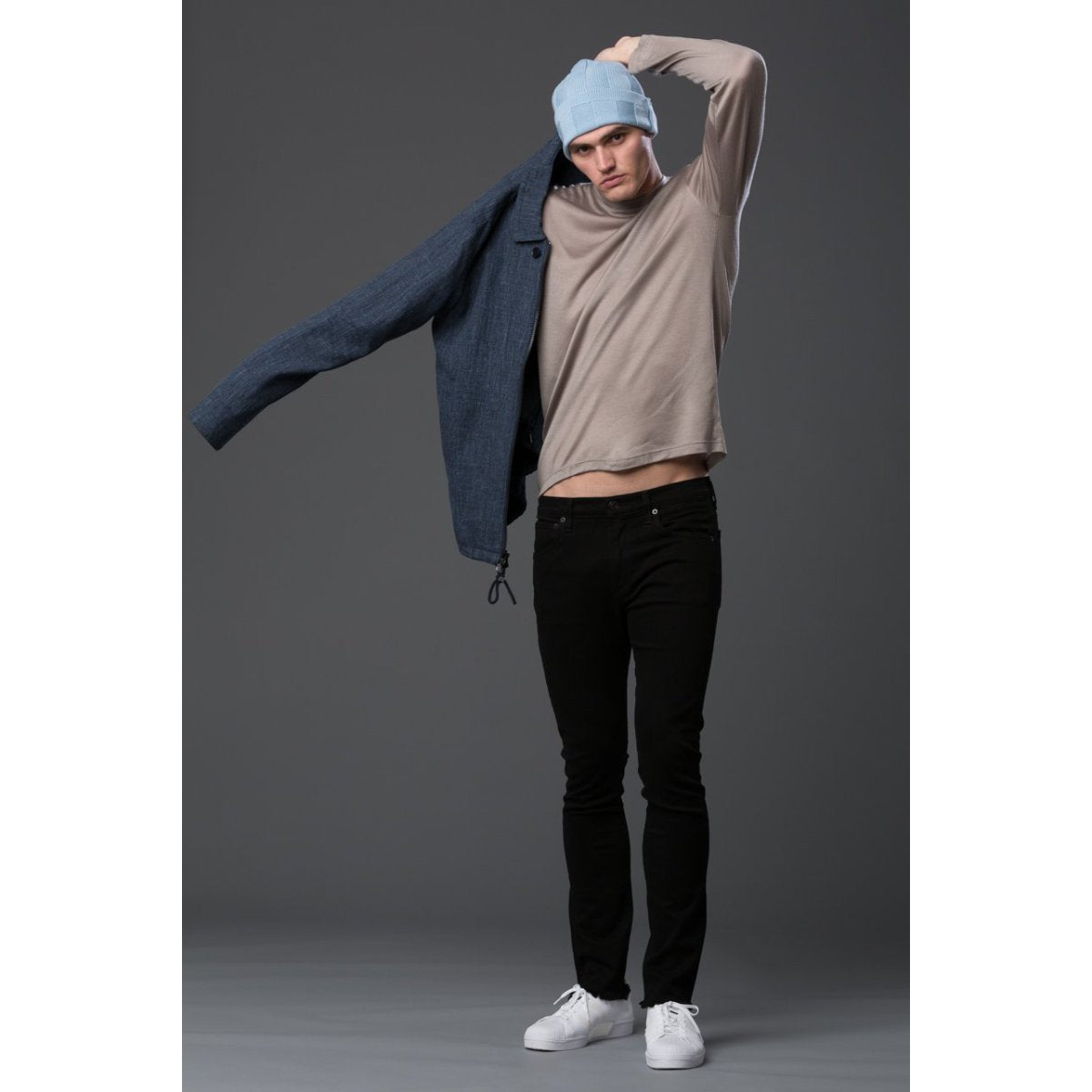 Ddugoff Navy Light Jacket