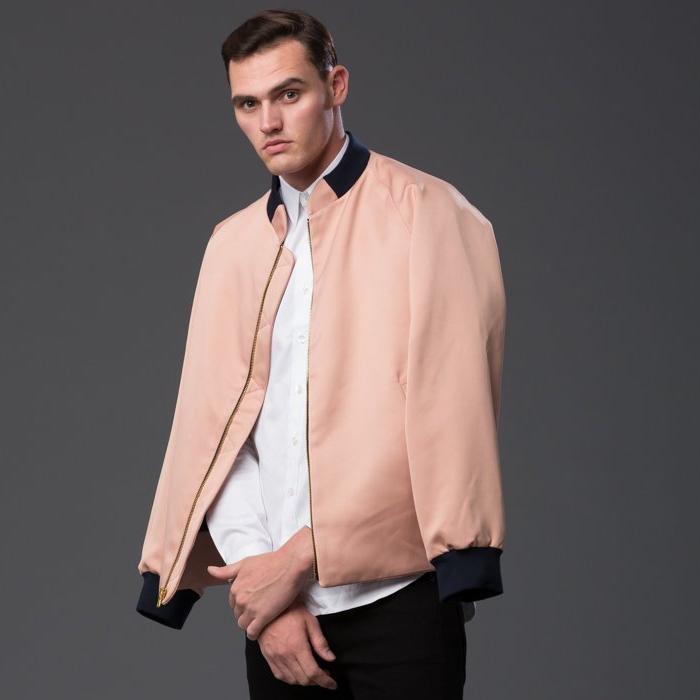 Carlos Campos Pink Bomber Jacket
