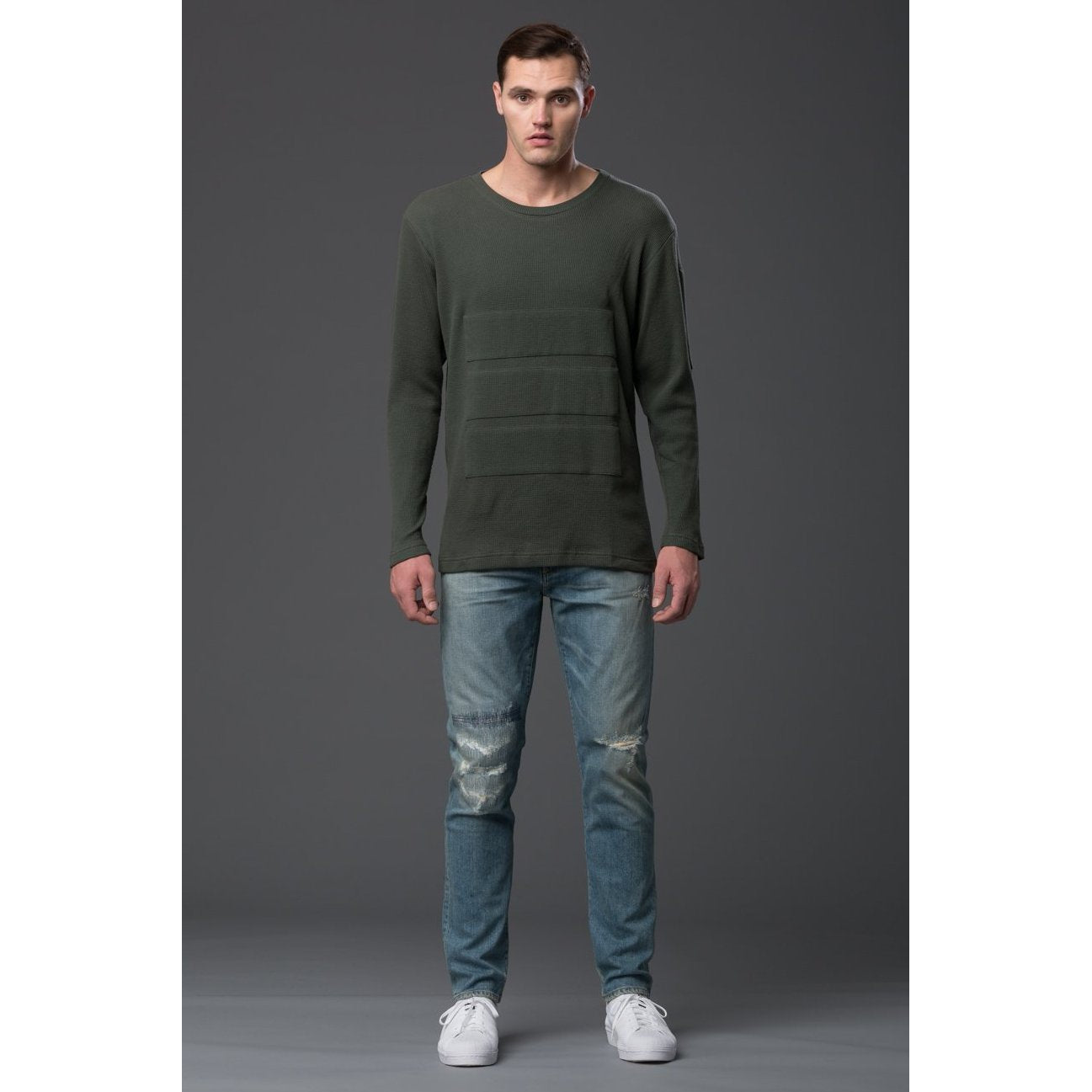 NP Elliott Waffle Long Sleeve Shirt