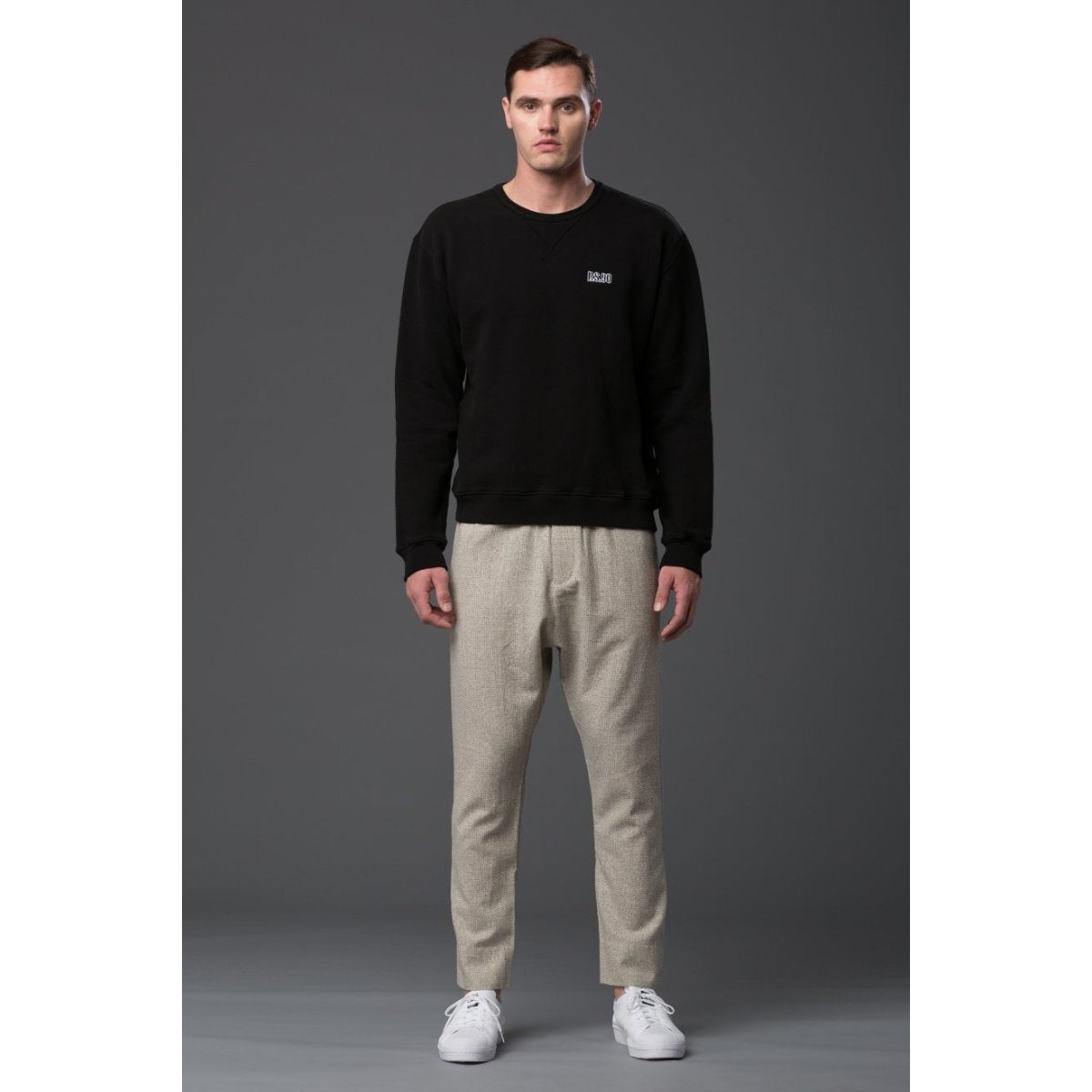 AGOLDE ASAP FERG BLACK SWEATER