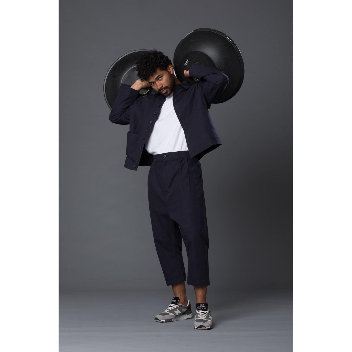 Grei New York Cropped "Shorty" Shirt Jacket