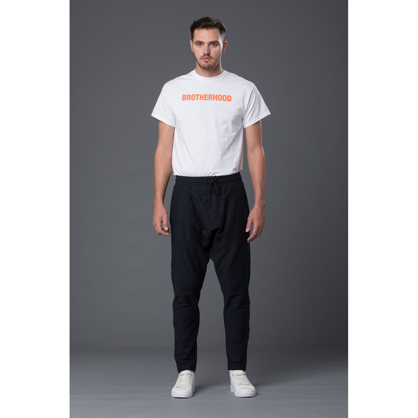 Grei New York Navy Drop Rise Sweatpants