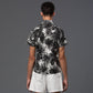 Krammer and Stoudt Black and White Floral Shirt