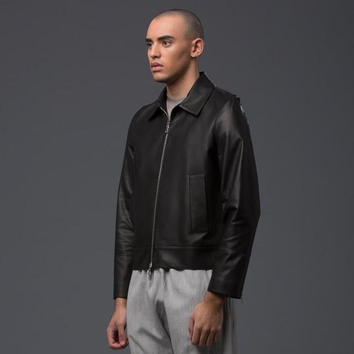 Deveaux New York Black Leather Jacket