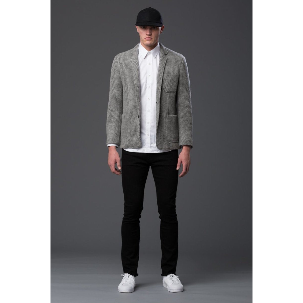Krammer and Stoudt Grey Wool Jacket