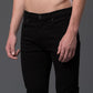 AGOLDE Slim Black Jeans Made in USA