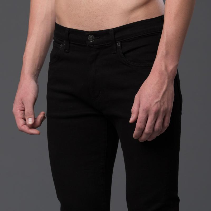AGOLDE Slim Black Jeans Made in USA