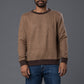 Thaddeus O'Neil Brown Wool Sweater
