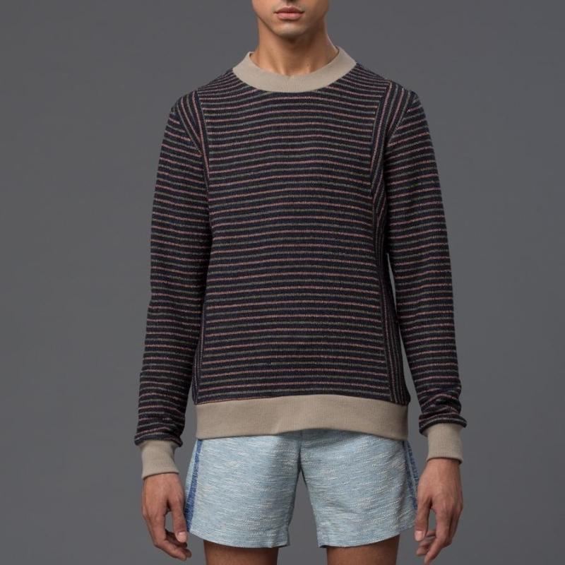 Thaddeus O'Neil Striped Sweater